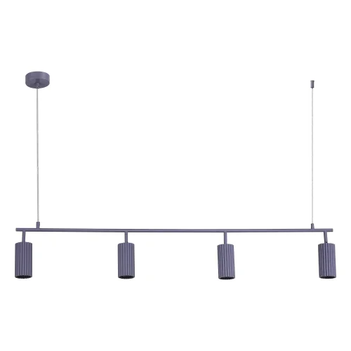 Светильник подвесной Kendo SL1213.703.04 ST-Luce серый 4 лампы, основание серое в стиле минимализм  фото 2
